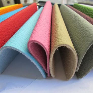 汽车后备箱垫脚垫用太空底pvc发泡皮革 中剥压变太空革