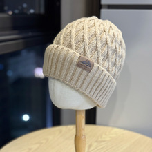 韩版帽子冬季男款护耳针织帽秋冬男生新款棉帽子加绒毛线帽女冷帽