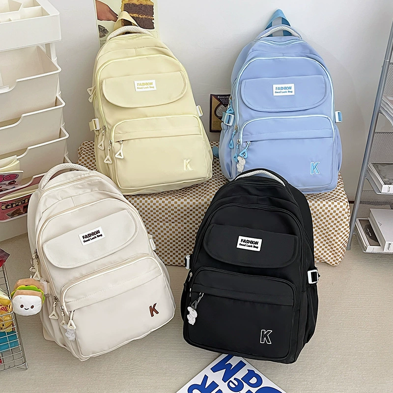 Tide, backpack, capacious trend shoulder bag, wholesale, for students