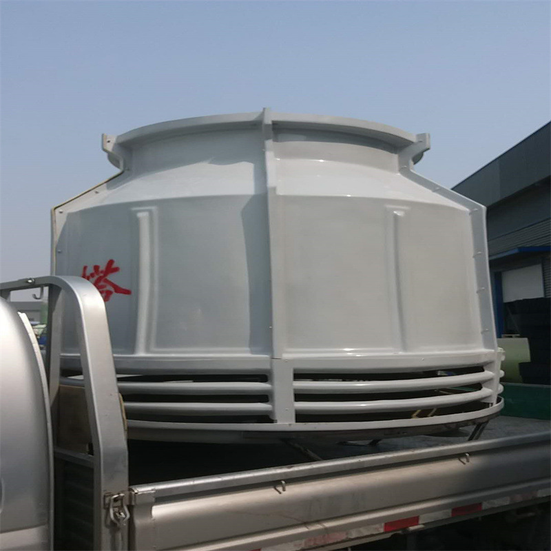 低噪音 应用范围广冷却塔玻璃钢风筒 6米*2.2米玻璃钢冷却塔风筒