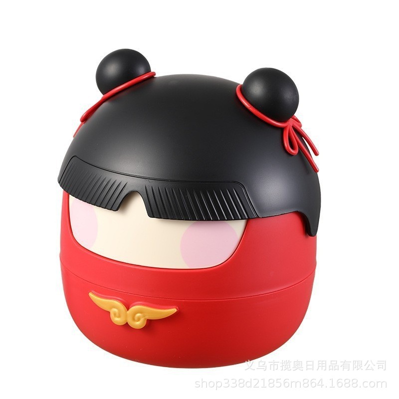 네자 데스크탑 쓰레기통 레드