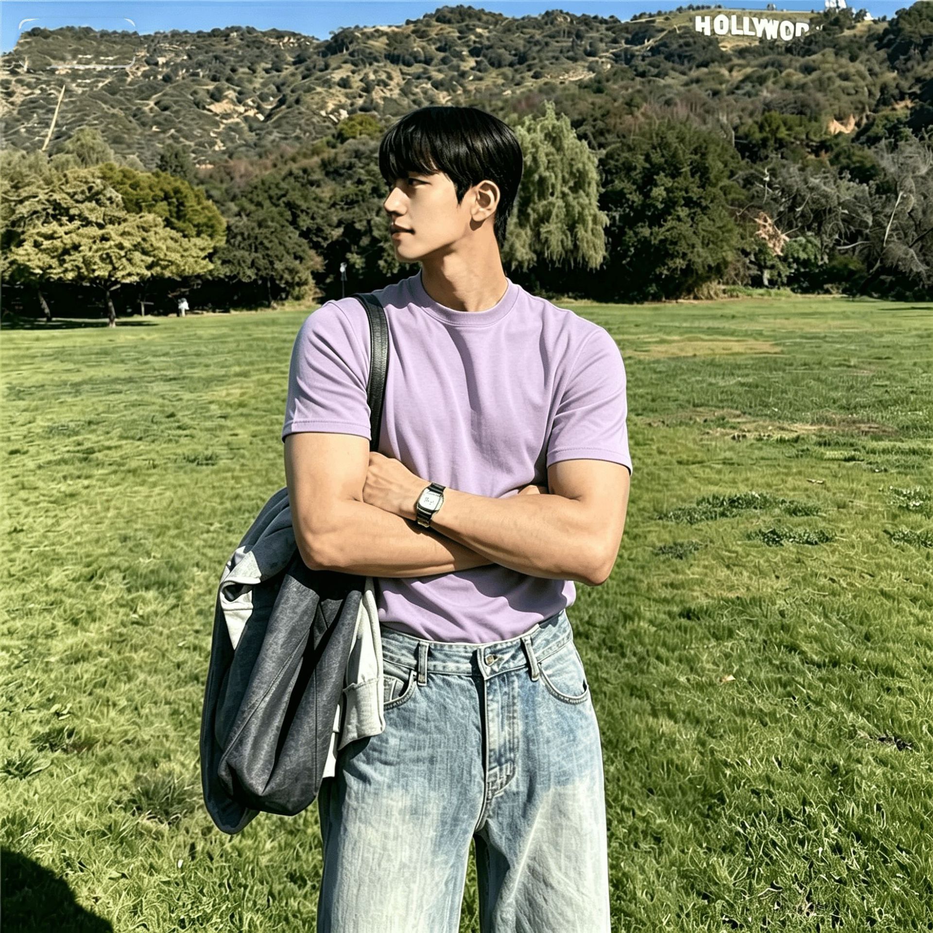 보라색