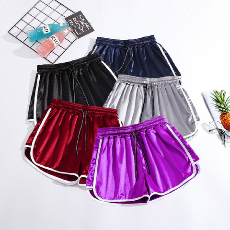 Gym Sports Shorts for Women, Summer Loose Fit, Suitable for Outdoor Running, Korean Style, Plus Size, New Wide-Leg Casual Sleep Shorts, Hot Pants for Women