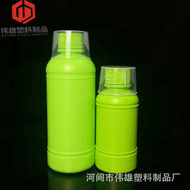 绿色农药瓶小口塑料瓶250ML兽用试剂样品瓶500MLpe加厚塑料化工瓶