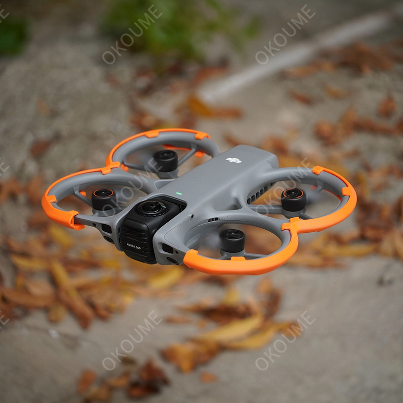 Suitable for Avata 360 Body Anti-Collision Ring Fixed Gimbal Protective Cover 3D Lever Anti-Collision Drone Accessories