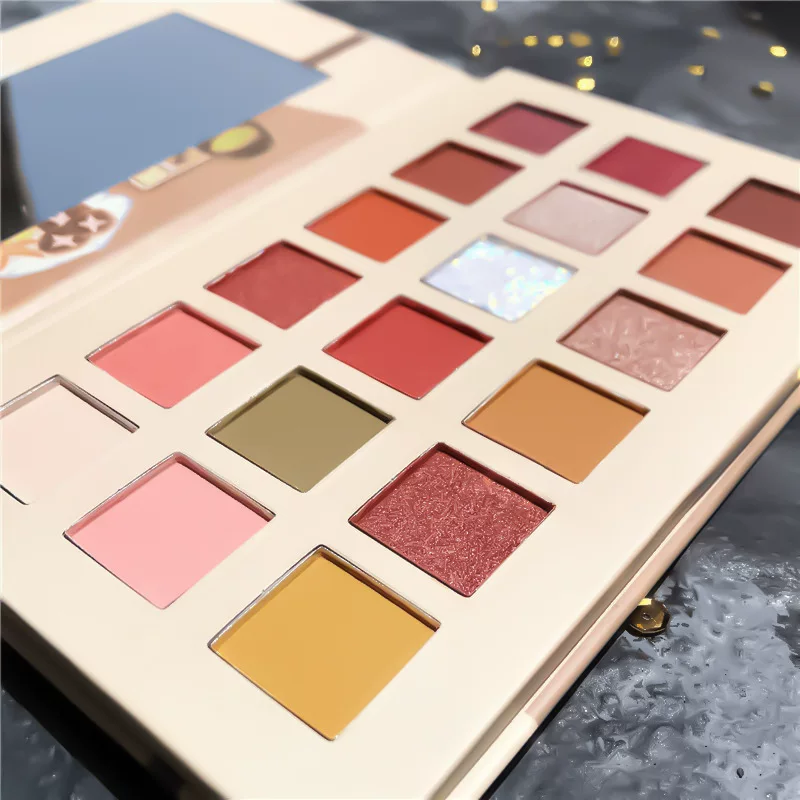 Кросс-бордер оптовая Kiss Moph18 Cat Moe Moe Pets Pets Drum Small Line Eye Shadow Disk Student Women Applicable