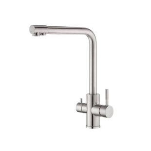 Kitchen Hot and Cold Faucet Three-In-One Pure Direct Drinking Water Faucet Sink Basin Faucet Kbw-1001