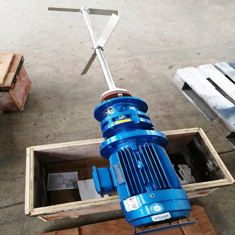 污水液体加药搅拌机立式减速机工业化工洗洁精加药桶搅拌器电机泵