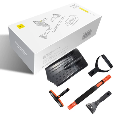 telescopic snow brush snow removal shovel: Kempinq və səyahət