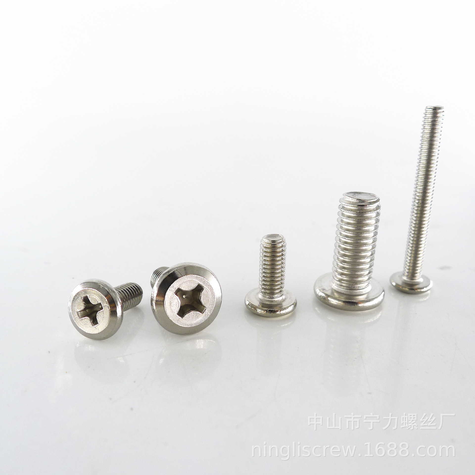 M6M8不锈钢家具螺丝304倒边斜平圆头十字儿童桌椅床螺栓201批发