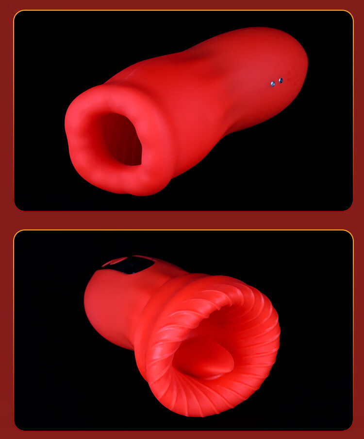 Automatic Male Masturbator with Licking and Sucking Modes, Button Control, Silicone Sleeve — detail image 19