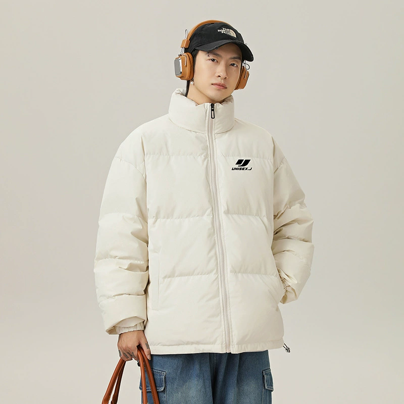 Retro winter windproof warm down jacket, American style