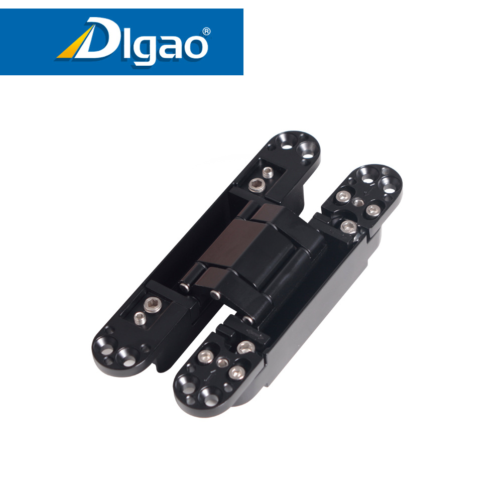 Adjustable folding foldable black hinge
