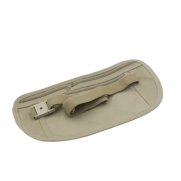 Sports invisible universal ultra thin belt bag for traveling