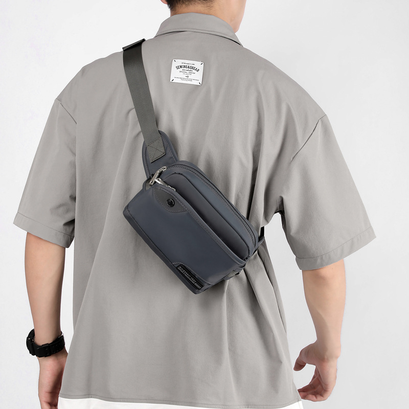 WEPOWER nuevo bolso deportivo, bolso de pecho, bolso de hombro de moda para hombres, mochila casual, mochila pequeña, bolso de cintura para teléfonos móviles