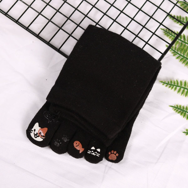 Flower Cat-Black