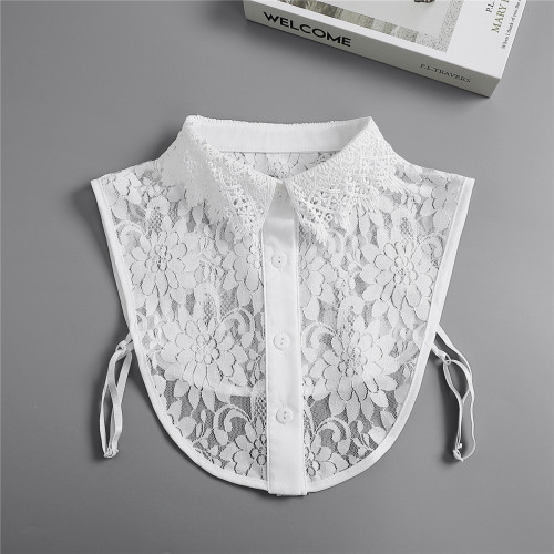 Spring, Autumn and Winter New Style Fake Collar Shirt Women's Decorative Collar Lace Fake Collar Women's Shirt Fake Collar