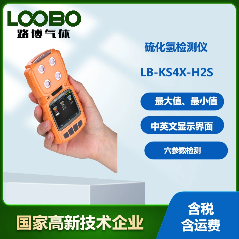 Портативный детектор сероводорода насос всасывающий анализатор сероводорода Ручной мониторинг сероводорода