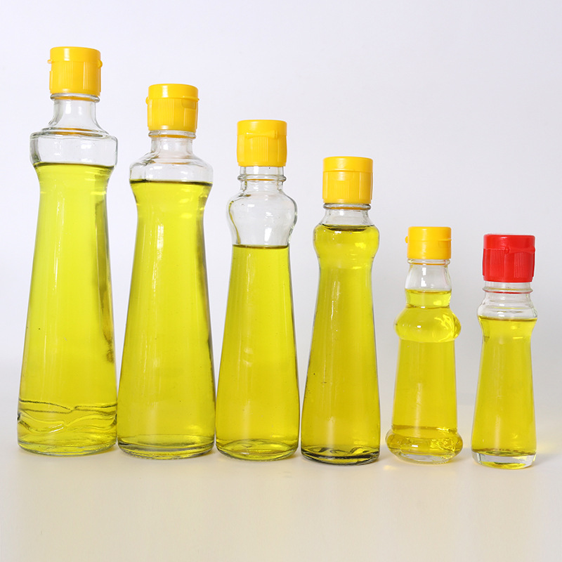 批发玻璃透明酱油醋瓶多规格香油瓶小容量麻油瓶厨房用品橄榄油瓶