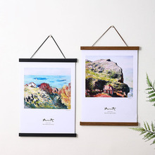 创意磁吸挂画儿童美术画框简易相框书法绘画作品装裱画挂轴批发