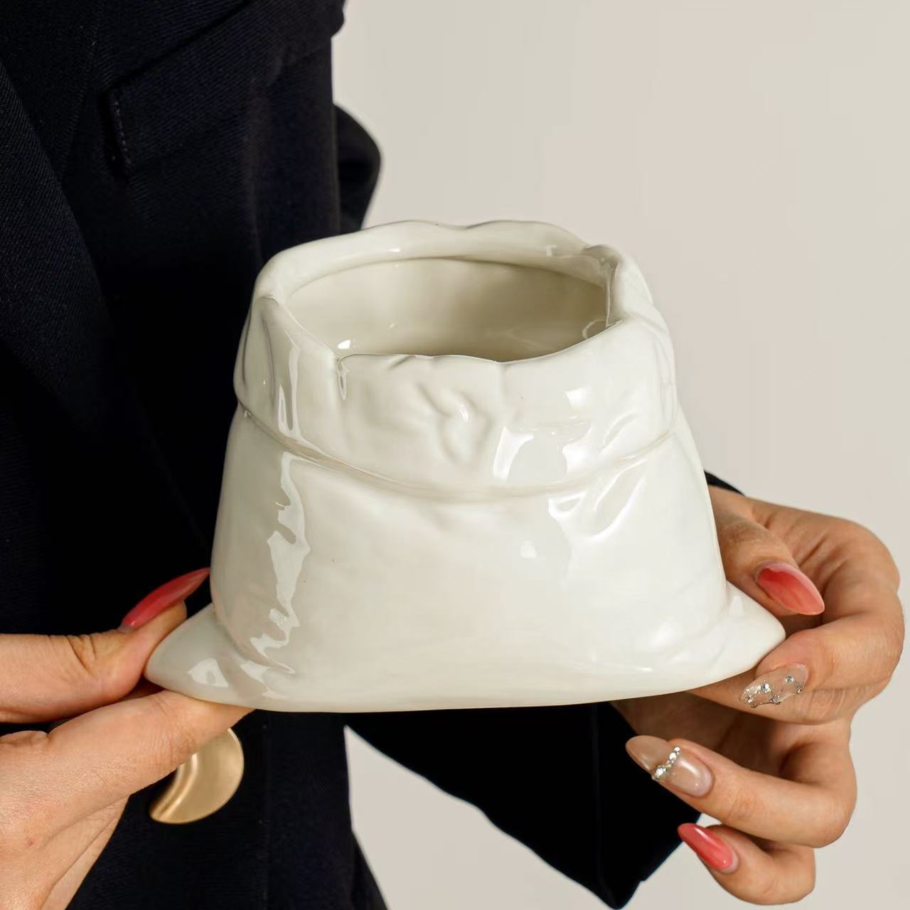 Nicho de diseño sensación de taza de regalo de cumpleaños para chicas taza de regalo de mano extraña taza de agua caja de regalo image 4
