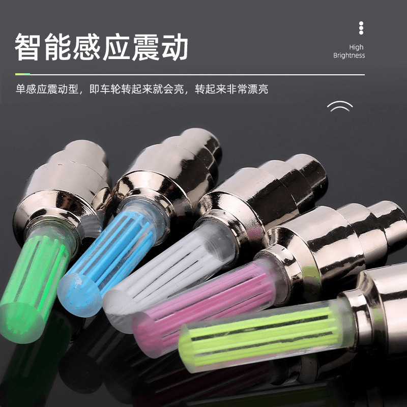 Bicycle Valve Light, Mountain Bike Valve Light, Hot Wheels Bicycle Accessories, Fluorescent Stick Type Wheel Tire Light, Inflatable