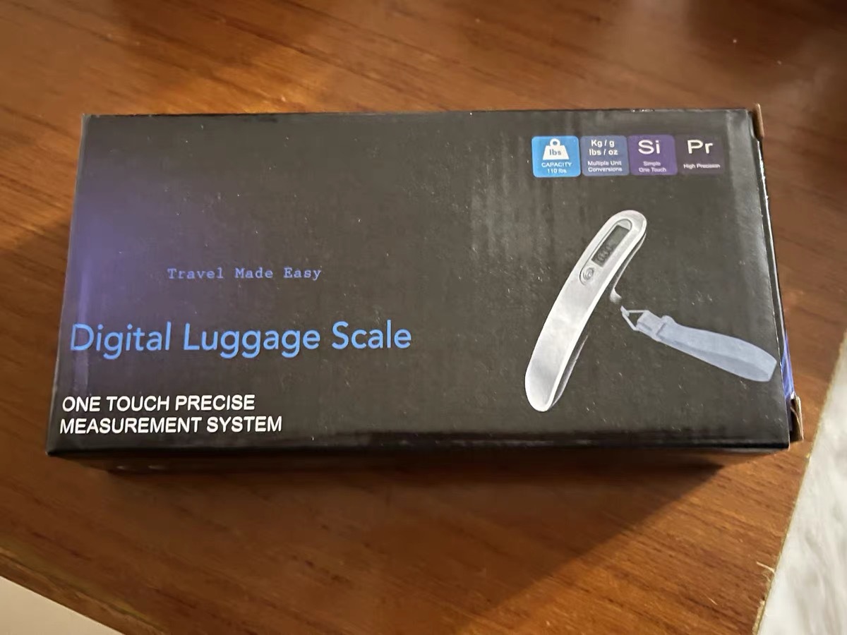 Hochpräzisions-Handschuhe-Waage 50 kg Kofferwaage Kofferwaage tragbare Mini-Digitalwaage Hakenhaken-Angelwaage Express-Gramm-Waage