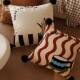 American Retro Household Pillow Detachable Pillowcase High-end Living Room Sofa Back Cushion Bedroom Bedside Ornaments