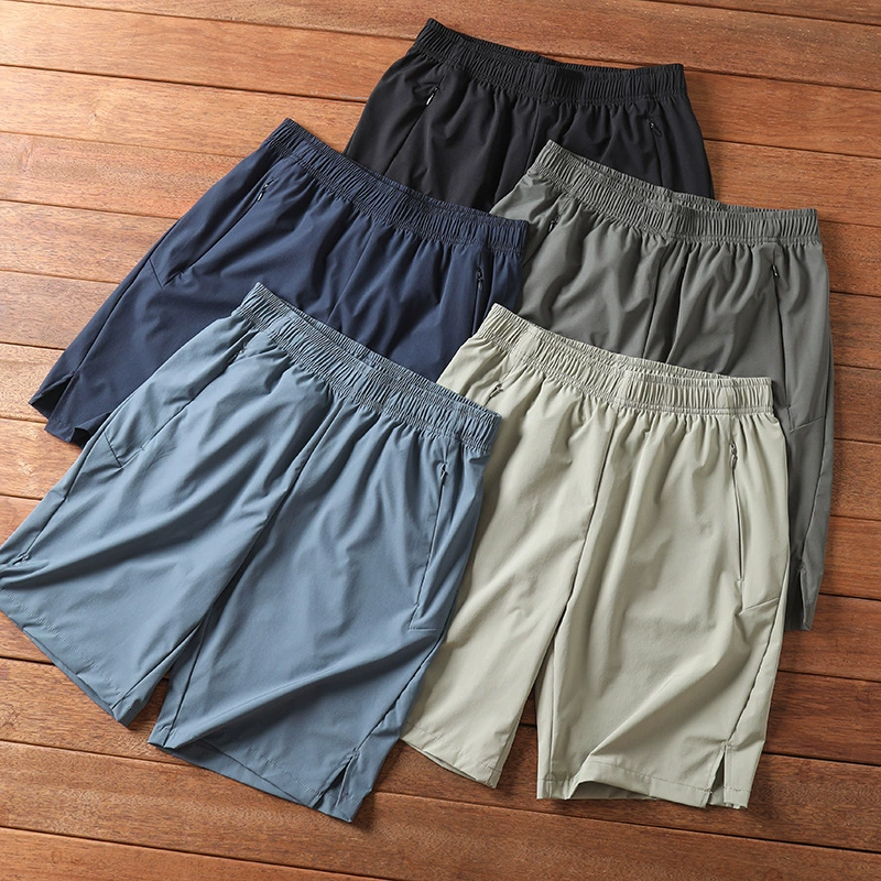 Мужские спортивные шорты D-бренда, быстросохнущие, эластичные, с четырехсторонним стрейчем, светоотражающие, водонепроницаемые, дышащие, повседневные.