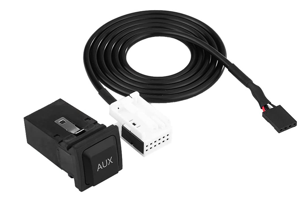 Suitable for Volkswagen Rcd510Rcd310Rcd300 Golf 6 Sagitar Kodak Octavia Aux Audio Cable