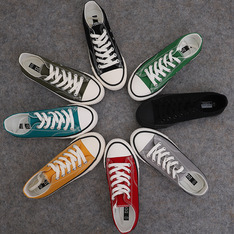 DDOO6095 canvas shoes women's shoes classic flat cloth shoes 2023 new versatile student shoes sports ball shoes DDOO6095 canvas shoes women's shoes classic flat cloth shoes 2023 new versatile student shoes sports ball shoes