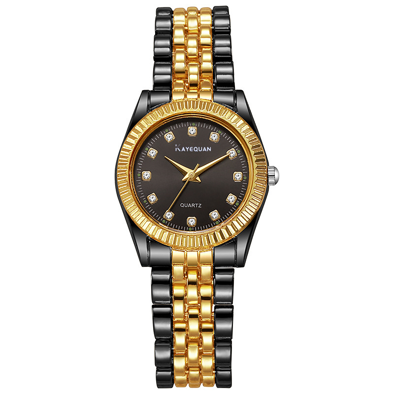 2025 transfronterizo explosión hombre reloj conjunto de reloj de cuarzo de negocios moda versátil reloj de pareja fábrica al por mayor