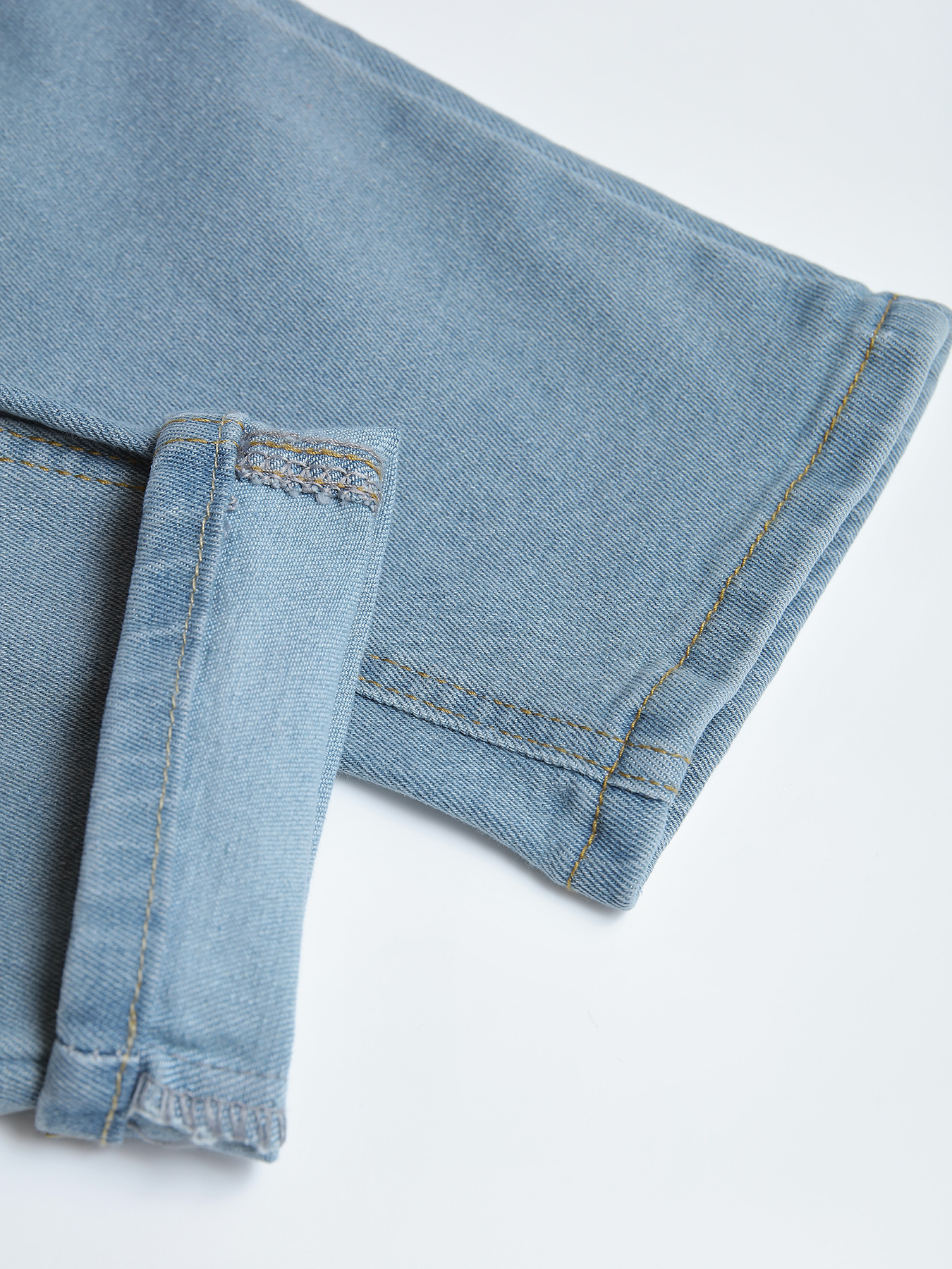 Comercio exterior transfronterizo de alta calidad hombre americano pie pequeño jeans elásticos Amazon jeans ajustados para hombre