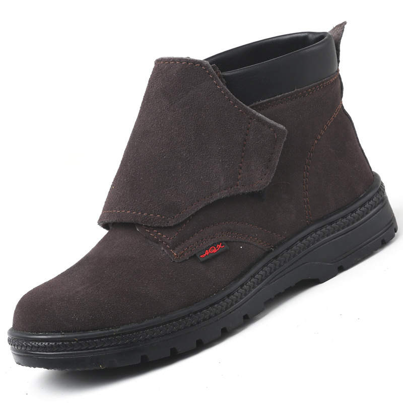 劳保鞋男电女焊工专用防烫防砸防刺穿高帮轻便防臭防滑耐磨工作鞋