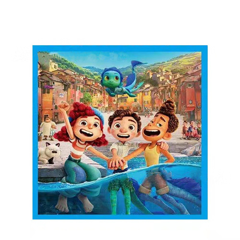 LUCA traje plato de cena verano Día DE LA Amistad taza de papel cumpleaños de los niños Placa de papel banderina decoración del partido suministros