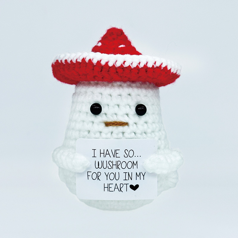 Muñeco Tejido a Mano de Felpa Decorativo para Escritorio y Regalo image 12
