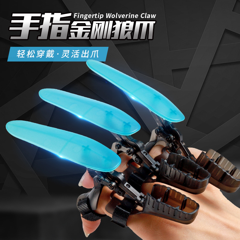 Nocturno explosivo garra lobo retráctil garra mecánica descompresión creativa de juguetes para niños cabello