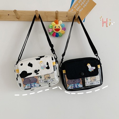 Cross-border wholesale cute canvas small bag for women  new design crossbody bag Insta phone bag shoulder bag