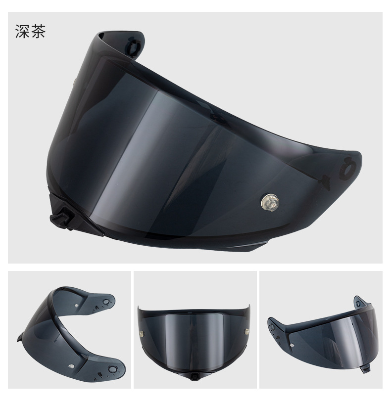 Motorcycle Helmet Tt-Revo Lens Electroplated Sun Protection Uv Protection Tt-Revo Helmet Safety Accessories