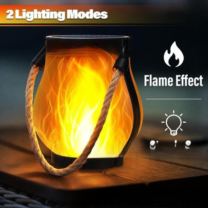 跨境新品 Flickering flame garden lamp 闪烁火焰花园灯|undefined