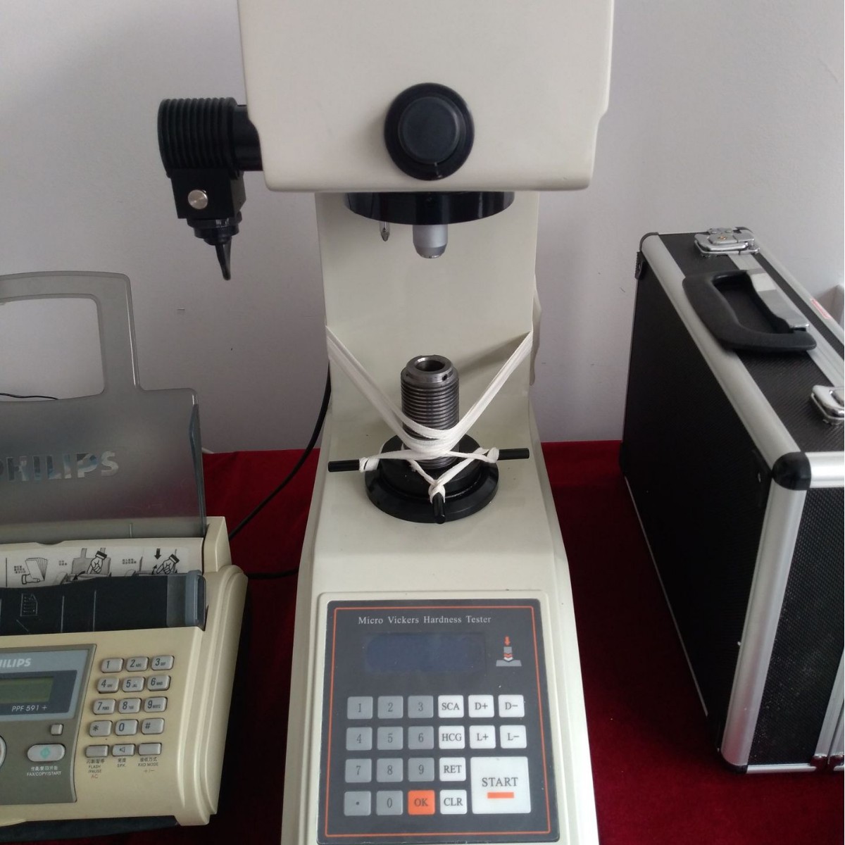 变形铜合金维氏硬度计 5kg小负荷硬度计