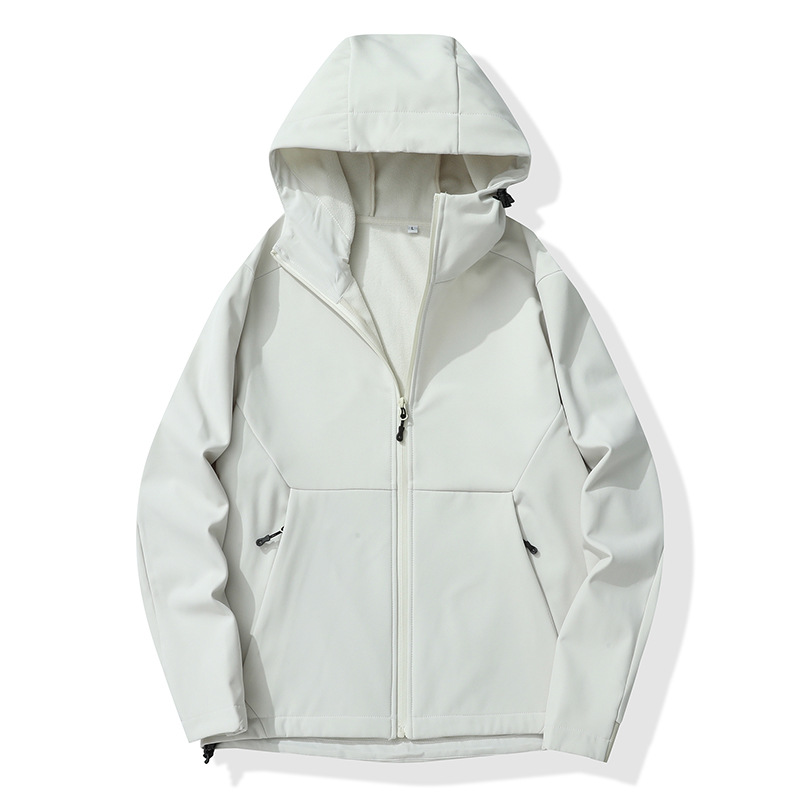Hombres y mujeres al aire libre chaqueta de asalto de cáscara blanda chaqueta deportiva chaqueta de montaña chaqueta impermeable