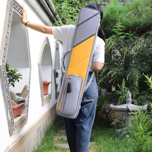 Spring Double Erhu Bag Oxford Cloth Two Pack Two Huqin Bag Thickened Double Erhu Qin Bag Protective Cover