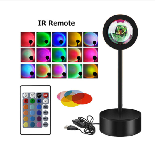 Cuatro lentes + 24key control remoto USB