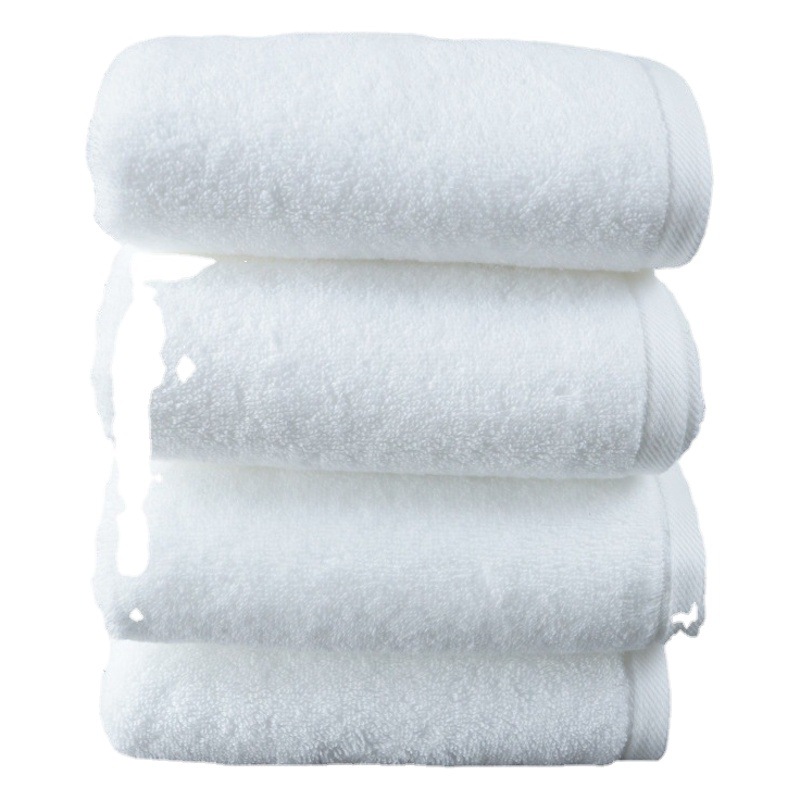 Algodón puro Hotel toalla engrosada al por mayor Hotel B & B salón de belleza baño pedicura Toalla blanca especial Toalla de baño