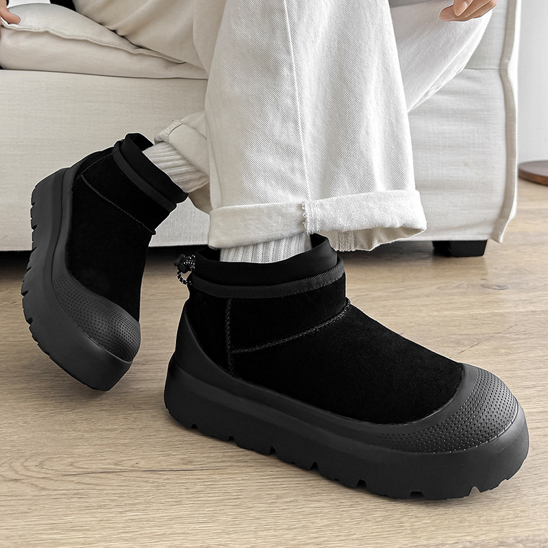Short-Tube Retro Classic Cotton Shoes Dopamine Tasman Couple Boots 2025 Winter New Style Fleece-Lined Warm Snow Boots Short-Tube Retro Classic Cotton Shoes Dopamine Tasman Couple Boots 2025 Winter New Style Fleece-Lined Warm Snow Boots