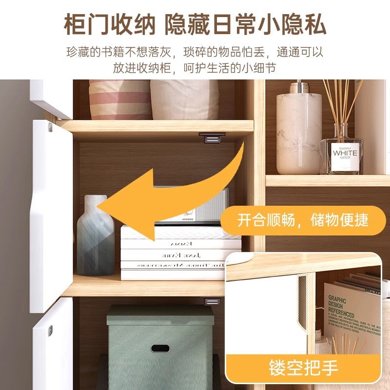 armario de almacenamiento de dormitorio armario de cabecera doméstico armario de almacenamiento armario de pared armario de sala de estar armario simple de cinco cubos