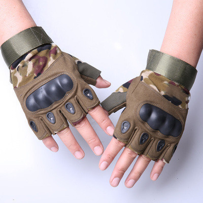 Cross-border special forces half-finger gloves men's outdoor sports Wolf Warrior tactical training military fans non-slip wear-resistant fitness cycling