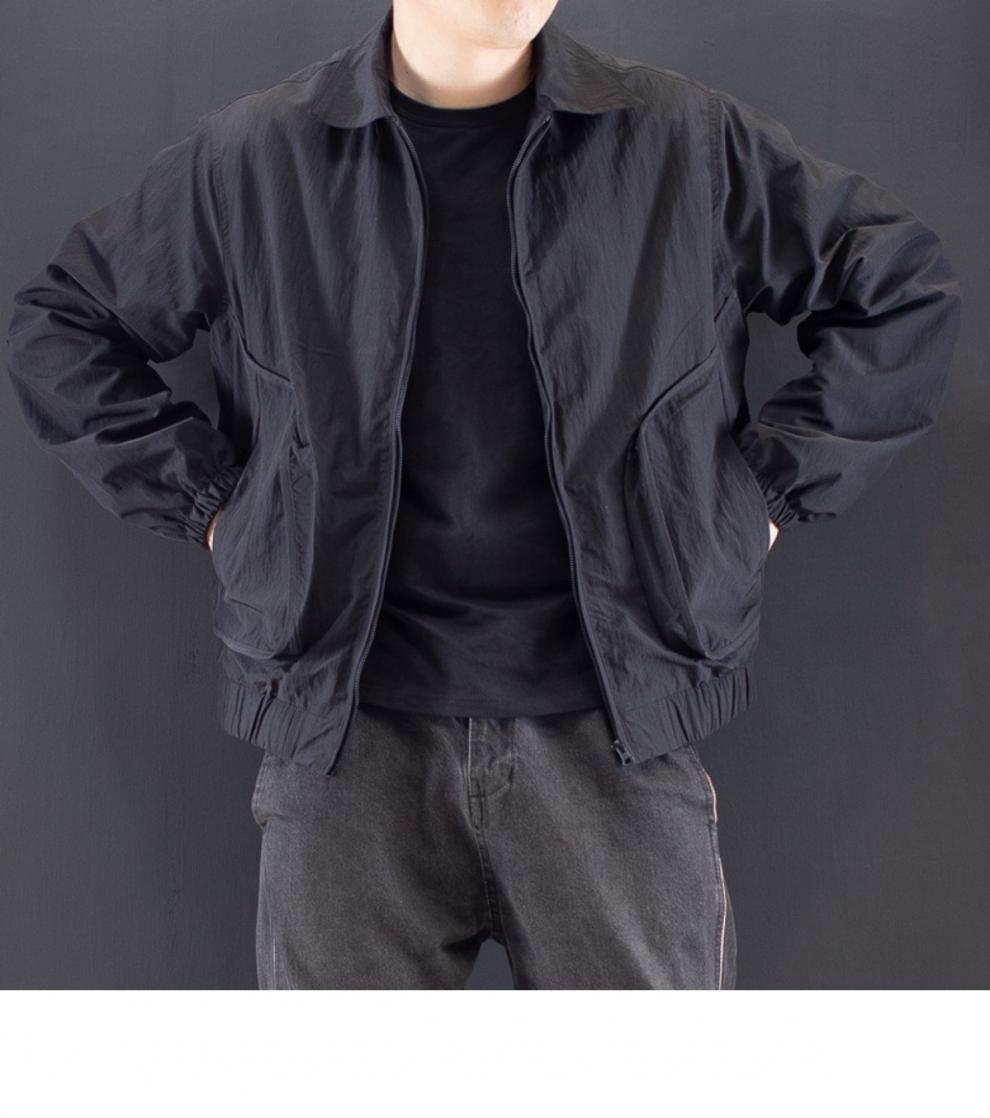 Purchase by Size Chart 2024 Spring and Autumn New Coat Brand Workwear Casual Jacket Trendy Versatile Men's Wear_voghion.com