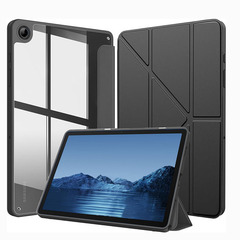 适用三星Tab A9Y折亚克力平板保护套带笔槽s10防弯防摔平板保护壳